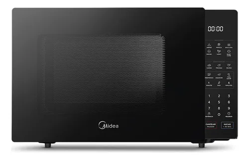 micro-ondas-preto-35l-midea-220v - Imagem