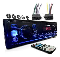 Imagem do produto Rádio Mp3 Player Som Carro Automotivo Bluetooth Sd USB 1 Din - H-tech na loja Magazine Luiza