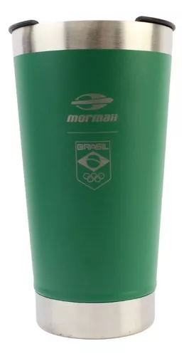 copo-termico-time-brasil-mormaii-olimpiadas-2024-510ml-cor-verde - Imagem