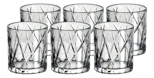 jogo-6-copos-de-cristal-para-whisky-310-ml-forest-lhermitage - Imagem