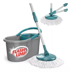 mop-giratorio-fit-5010-esfregao-top-cabo-inox-3-em-1-flashlimp - Imagem