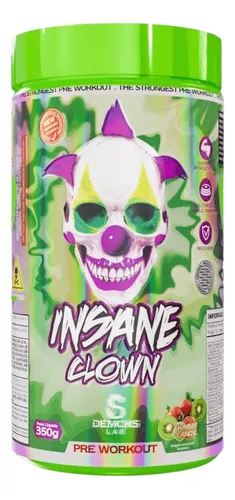 suplemento-alimentar-em-po-insane-clown-350g-demons-lab-sabor-gummy-candy - Imagem