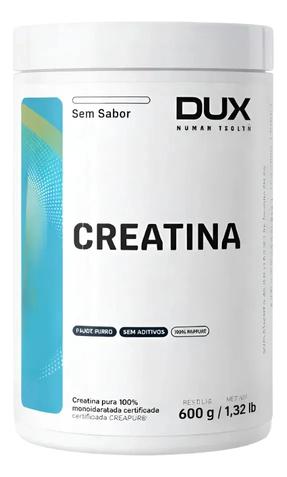Creatina Monohidratada Dux Human Health Em Pó Sem Sabor X 600g