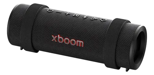 Caixa De Som Lg Xboom Grab, Bateria Recarregável, Ip67, Até 20h De Reprodução, Luzes Multicolor E Resistência Militar
