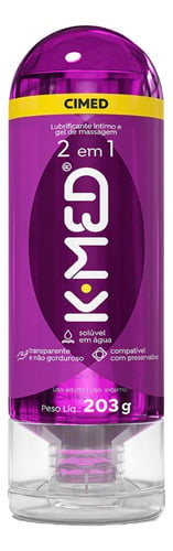 K-MED Gel Lubrificante 2 Em 1 Neutro 200gr