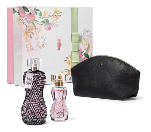 boticario-glamour-secrets-black-kit-presente-3-itens - Imagem