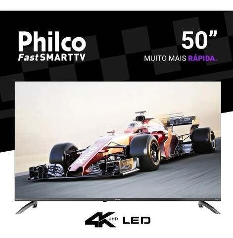 Smart Tv Philco 50 P50vik 4k Uhd Led Roku Dolby Audio Wi-fi Hdr10 110/220v