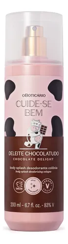 O Boticário Cuide-se Bem Body Splash Deleite Chocolatudo 200ml