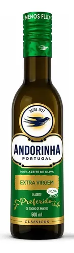 Azeite De Oliva Extra Virgem Andorinha - 500ml