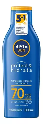 protetor-solar-sun-protect-hidrata-fps70-200ml-nivea - Imagem