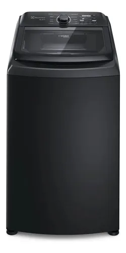 Electrolux Máquina de Lavar Electrolux 14,5kg Preta Efficient Cesto Inox, Jet&Clean e Filtro Fiapos (LEP15) 220V