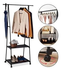 arara-de-roupas-cabideiro-sapateira-loja-prateleira-quarto - Imagem