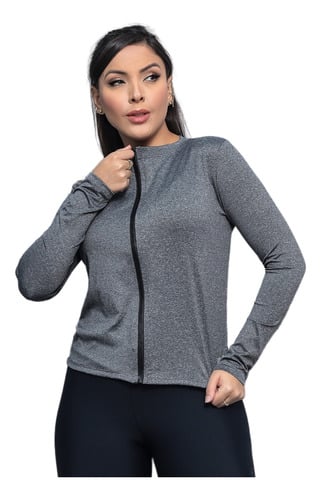 casaquinho-fit-blusa-treino-protecao-solar-uv-praia-academia - Imagem