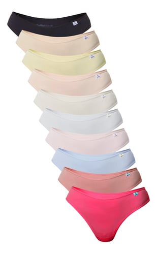 kit-10-calcinhas-feminina-biquini-microfibra-delrio-oferta - Imagem