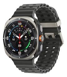 samsung-galaxy-ultra-smartwatch-titanio-resistente-a-agua-caixa-preto-pulseira-preto - Imagem