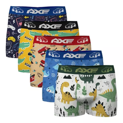 kit-10-cuecas-box-boxer-infantil-atacado-micro-fibra - Imagem