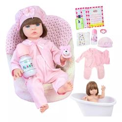 boneca-bebe-reborn-silicone-realista-banho-permitido - Imagem