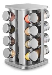 mm-house-porta-tempero-16-potes-inox-cor-cinza - Imagem