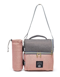 bolsa-termica-lequeen-original-moda-feminina-c-porta-garrafa - Imagem