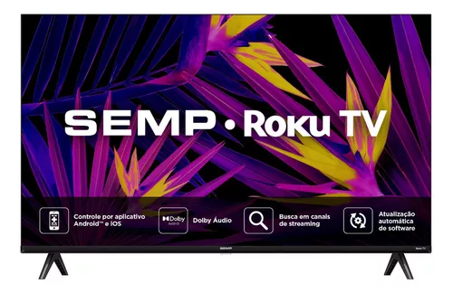 semp-led-smart-tv-43-r6610-fhd-roku-tv - Imagem