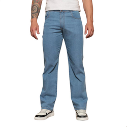 calca-jeans-masculina-basica-com-lycra-luxo-38-ao-54 - Imagem