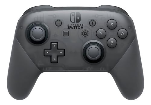 controle-joystick-sem-fio-nintendo-switch-pro-controller-japon-black - Imagem