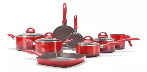 conjunto-de-panelas-cer-life-smart-plus-8-pecas-vermelho-brinox-5k1q - Imagem