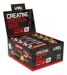 Creatine Protein Bar 12 Un 45g Dark Lab Sabor Frutas vermelhas
