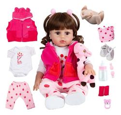 menina-bebe-reborn-girafinha-aniversario-top - Imagem