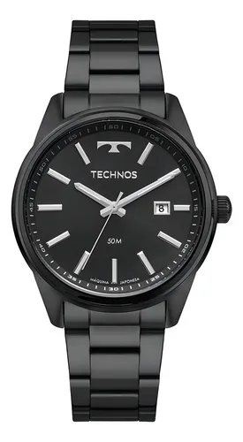 relogio-technos-masculino-steel-preto-grafite-2115txh1a - Imagem