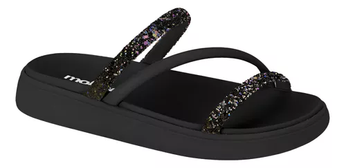 sandalia-feminina-brilho-strass-tendencia-moda-original - Imagem