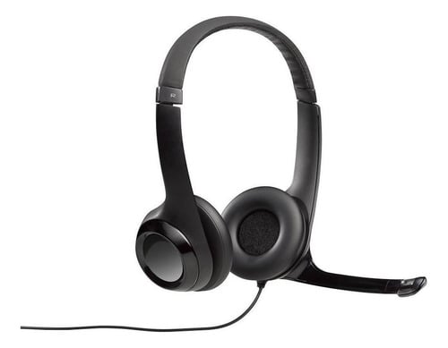 headset-com-fio-usb-logitech-h390-com-almofadas-confortaveis-controles-de-audio-integrado-e-microfone-com-reducao-de-ruido-rosa - Imagem