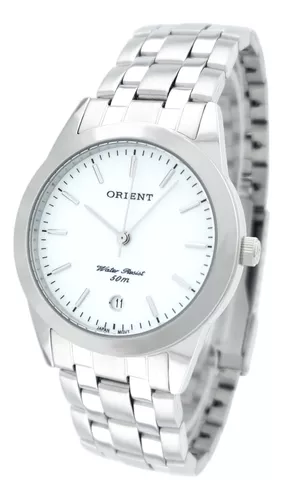 relogio-orient-masculino-e-feminino-mbss1004-b1sx-aco-pequeno-analogico - Imagem
