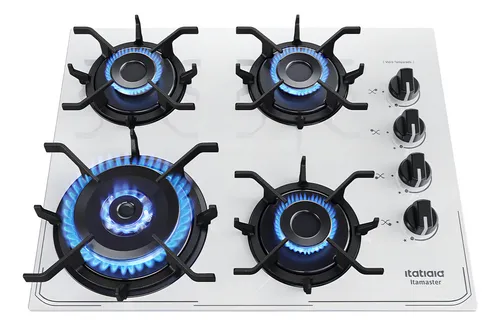 fogao-cooktop-itatiaia-itamaster-127220v-cor-branco-4-queimadores - Imagem
