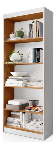 rofemar-moveis-livreiro-estante-multiuso-com-prateleiras-para-livros - Imagem