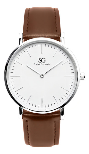 relogio-de-couro-marrom-masculino-bronx-silver-40mm-cor-do-fundo-branco - Imagem