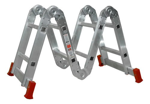 escada-de-aluminio-multifuncional-botafogo-lar-lazer-esc0291-cinza - Imagem