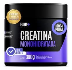 creatina-monohidratada-furia-100-pura-300g-sem-sabor-em-po - Imagem