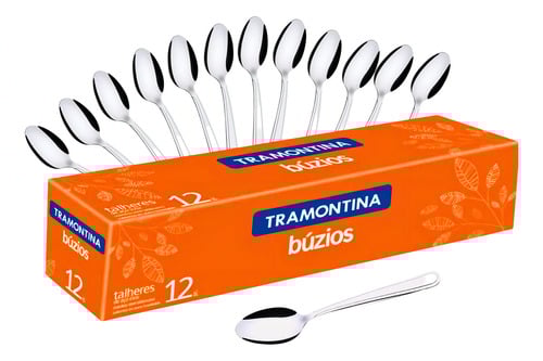 kit-12-colheres-para-sobremesa-aco-inox-tramontina-buzios-cor-do-cabo-prateada - Imagem
