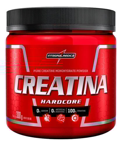 creatina-pura-hardcore-300g-monoidratada-integralmedica - Imagem
