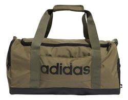 mala-masculina-e-feminina-duffel-linear-pequena-adidas-cor-blackwhite-lisa - Imagem