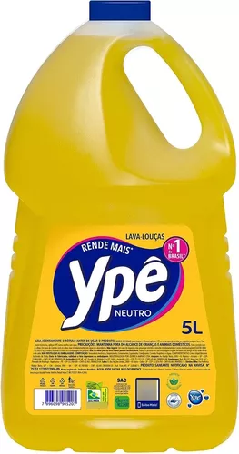 detergente-lava-louca-ype-neutro-5l - Imagem
