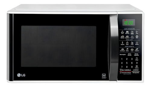 micro-ondas-lg-easy-clean-branco-30l-127v-ms3091bc-x2ll - Imagem