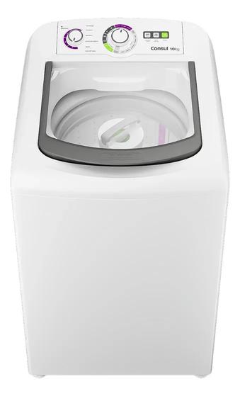 Máquina De Lavar Consul 10 Kg Dosagem Econômica - Cwb10bb Branca