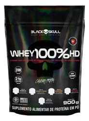 suplemento-em-po-black-skull-caveira-preta-whey-100-hd-proteina-whey-100-hd-sabor-baunilha-em-sache-de-900g - Imagem