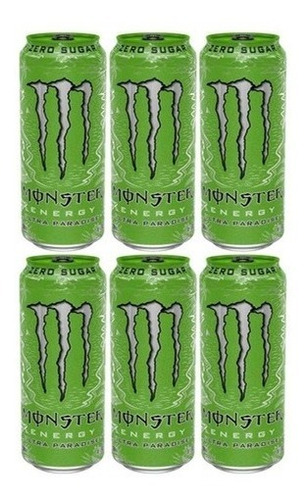 energetico-monster-energy-fardo-com-6-latas-de-473ml-sabores-monster-energy-drink-ultra-paradise - Imagem