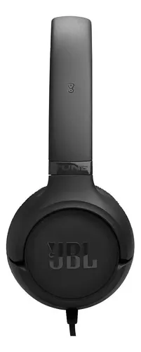 Fone de Ouvido Over-Ear JBL Tune 530 Com Fio Cabo Flat - Preto