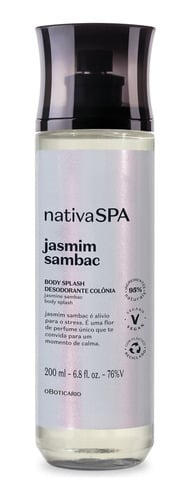 body-splash-desodorante-colonia-nativa-spa-jasmim-sambac - Imagem