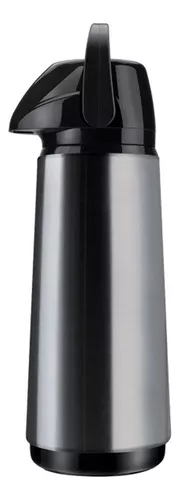 invicta-garrafa-termica-airpot-inox-slim-de-vidro-18l-cor-prateado - Imagem
