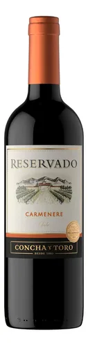 vinho-chileno-tinto-concha-y-toro-reservado-carmenere-750ml - Imagem